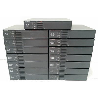 Cisco 860VAE Series Integrated Services Router - Lot of 15