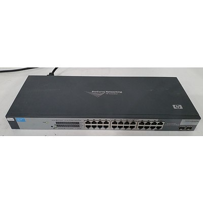 HP ProCurve 1800-24G 24-Port Gigabit Managed Switch