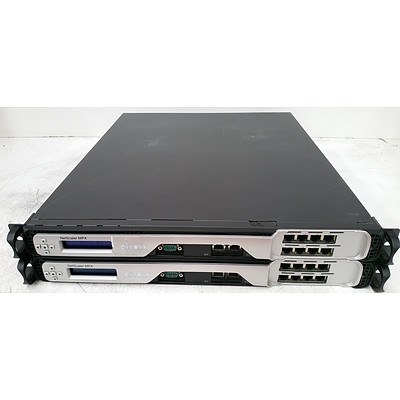 Citrix MPX-8xCu NetScaler MPX Appliance - Lot of Two