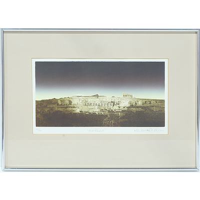 Michael Richecour (b. 1946) Fort Regent Limited Edition Etching