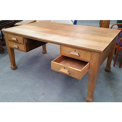 1920s Tasmanian Oak Desk