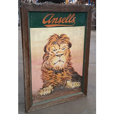 Ansells Birmingham Brewery Sign