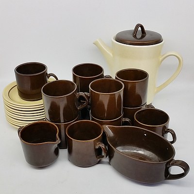 New Zealand Stoneware Tea Service