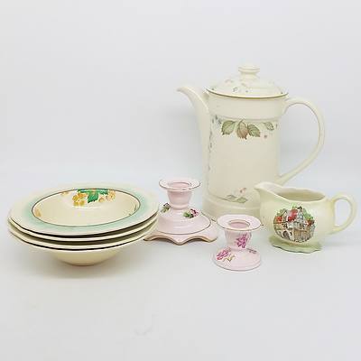Collection of English China Including Royal Doulton, Royal Albert, Coalport and more