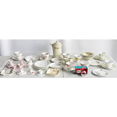 Collection of English China Including Royal Doulton, Royal Albert, Coalport and more