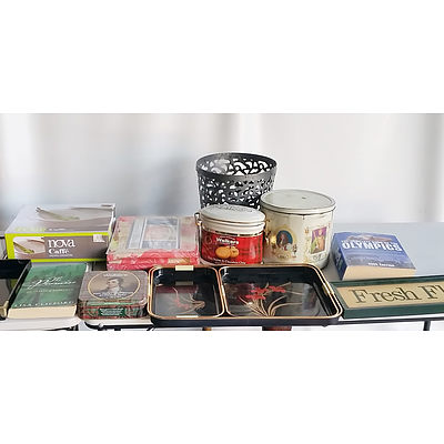 Large Group of Homewares, Including Part Tea Services, Porcelain, Tablewares, and more