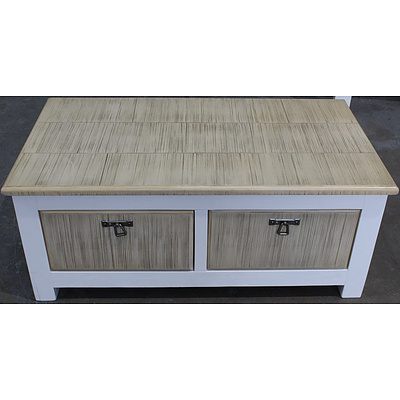 Hamburg Acacia Coffee Table - Brand New