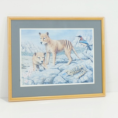 Group of Offset Prints Including Tinkler, Rod Scott, and John Gittoes