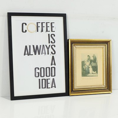 Large Australian City Canvas Sign, Coffee Poster, Copper Work, and more