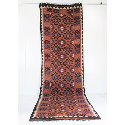 Two Afghan Tribal Kilims