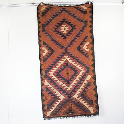 Two Afghan Tribal Kilims