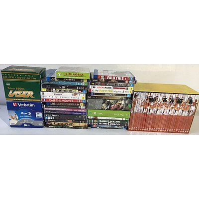 Large Collection of DVDs and Discs