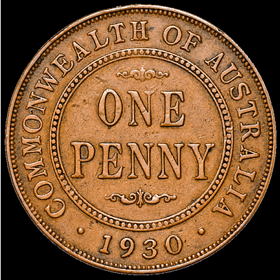 1930 Australian Penny - The KING of Australian Coins