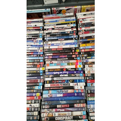 Assorted DVDs - Lot of Approx 110