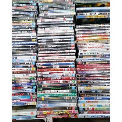 Assorted DVDs - Lot of Approx 110