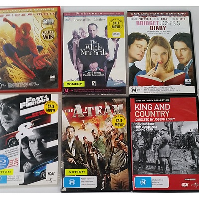 Assorted DVDs - Lot of Approx 110