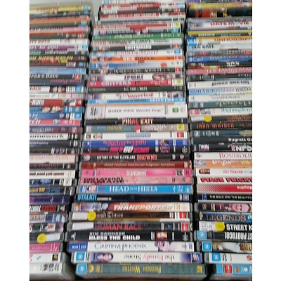 Assorted DVDs - Lot of Approx 110