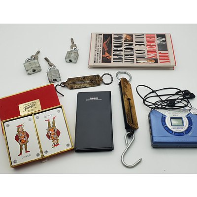 Group of Assorted Collectables Including Fournier Playing Cards and More