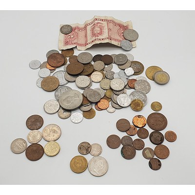 Group of Assorted Australian and International Coins