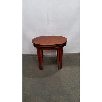 Painted Cast Metal Outdoor Table, Nesting Tables and More