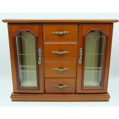 Large Collection of Costume Jewellery and Jewellery Box