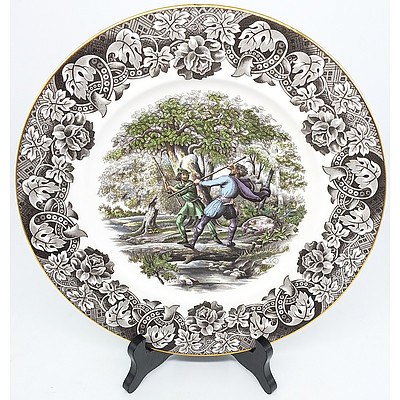 English Robin Hood Collector Plate