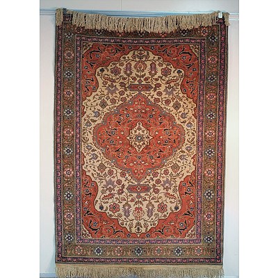 Hand Knotted Wool Pile Eastern Rug