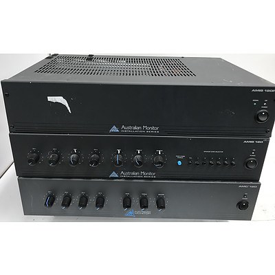 Australian Monitor Power Amplifiers - Lot of 3