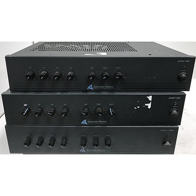 Australian Monitor Power Amplifiers - Lot of 3