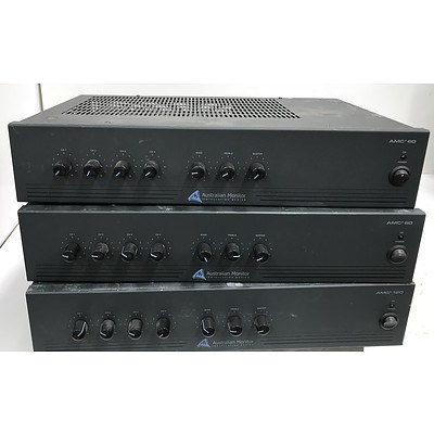 Australian Monitor Power Amplifiers - Lot of 3