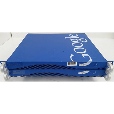 Google Mini-002X Pentium 4 Search Appliances - Lot of 2