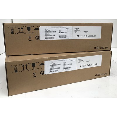 Hp A58x0AF 650W (JC680A) AC Power Supplies - Lot of 2