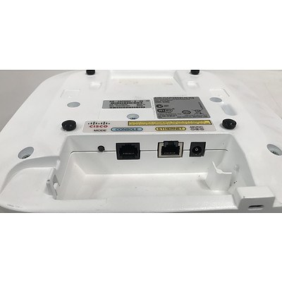 Cisco AIR-CAP3502I-N-K9 Aironet Dual Band Access Points - Lot of 28