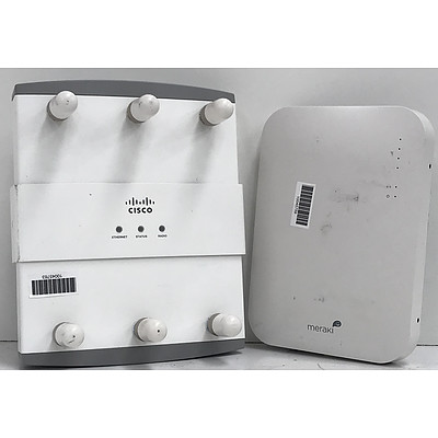 Cisco & Meraki WAPs - Lot of 38