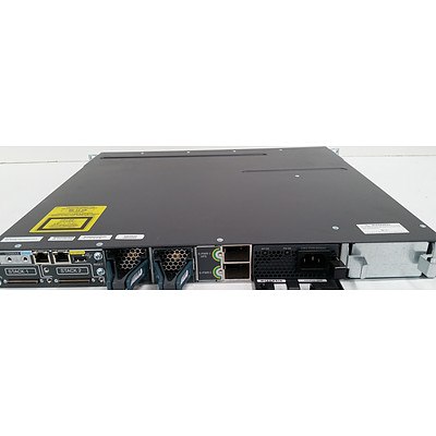 Cisco WS-C3750X-24T-S V01 Managed Switch