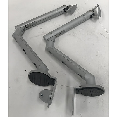 Colebrook.Bossons.Saunders Flow Control Desktop Monitor Arms - Lot of 10