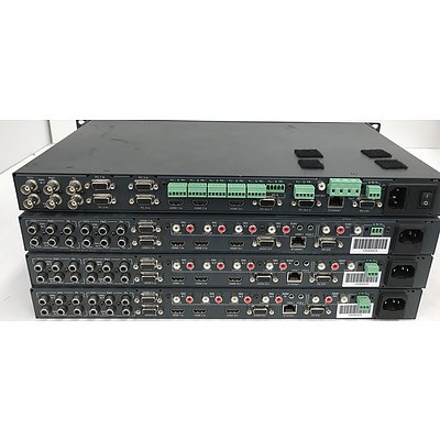 Kramer HQV Presentation Switcher / Scalers - Lot of 4