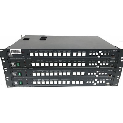 Kramer HQV Presentation Switcher / Scalers - Lot of 4