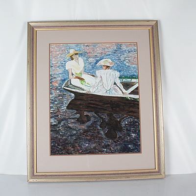 Paige "Monet" Oil on Canvas Board