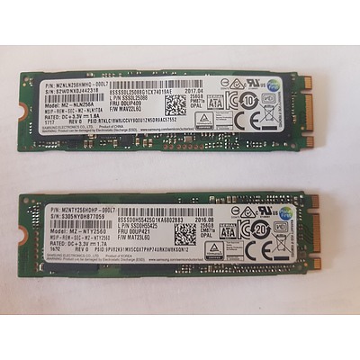 Lenovo Yoga 11E G3/G4/S260 Samsung 256GB SSD - Lot of 2 RRP $600+