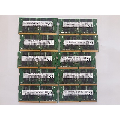 Lenovo Yoga S260 SK hynix 8GB RAM Cards - Lot of 10 RRP $600+