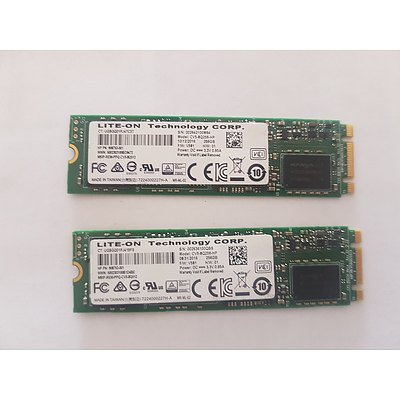 HP Spectre X360 G2 LITE-ON Tech 256GB SSD - Lot of 2 RRP $900+