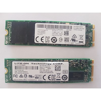 HP Spectre X360 G2 LITE-ON Tech 256GB SSD - Lot of 2 RRP $900+