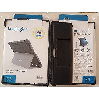 Kensington BlackBelt 2nd Degree Rugged Case for Surface Pro Brand New - Lot of 4 RRP $300+