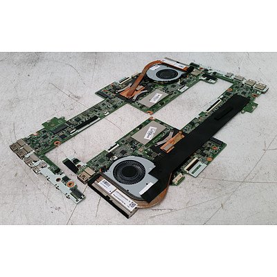 HP Spectre x360 (DAY0DDMBAE0) Core i5 CPU & 4GB RAM Mainboard - Lot of 5