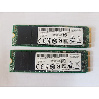 Lenovo Yoga 11E G3/G4/S260 LITE-ON Tech 256GB SSD - Lot of 2 RRP $600+