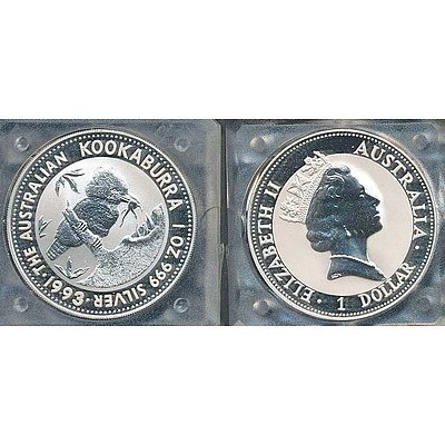 Australia Kookaburra One Ounce Silver Coin