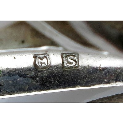 MIKIMOTO Silver Pearl Brooch