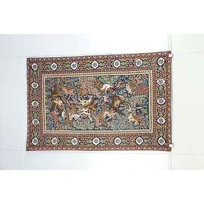 Crewel Work Wool Hanging Kashmir India
