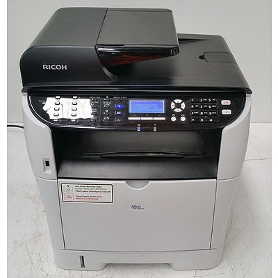 Ricoh Aficio SP 3510SF Black & White Multi-Function Printer w/ Additional Toner Cartridges